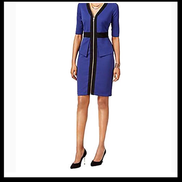 THALIA SODI PEPLUM DRESS large & medium NWT - Picture 5 of 5